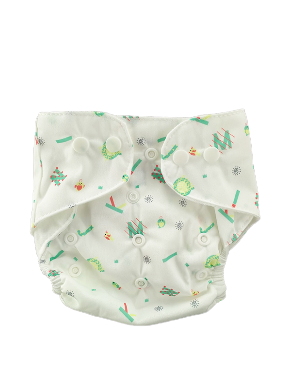 BA71-Reuseable Diapers with Liner