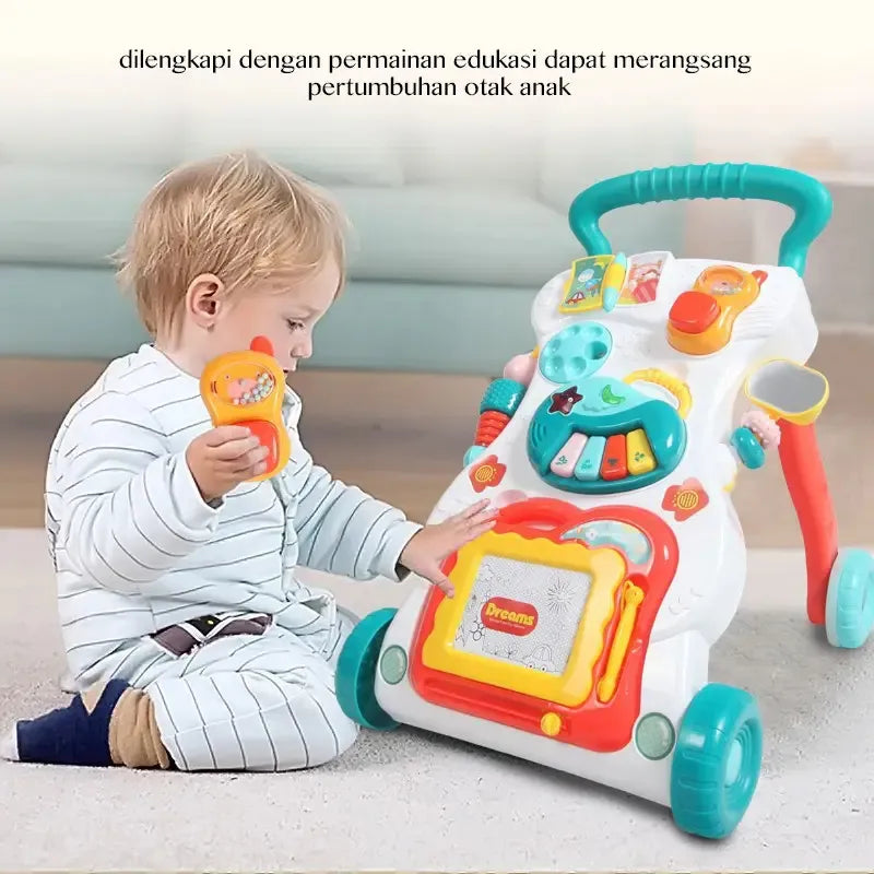 Huanger Baby Walker With Light And Music 6M+ BZ-0819