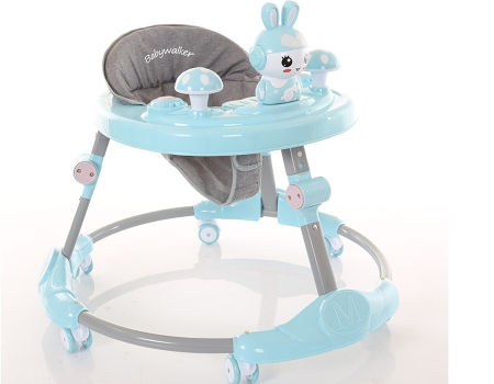 Cute Little Rabbit Baby walker Sky Blue 519M