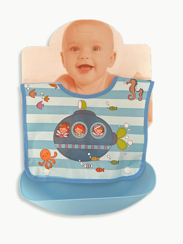 Detachable Tray Bibs