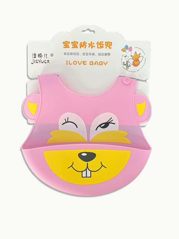 Cartoon Silicone Bib