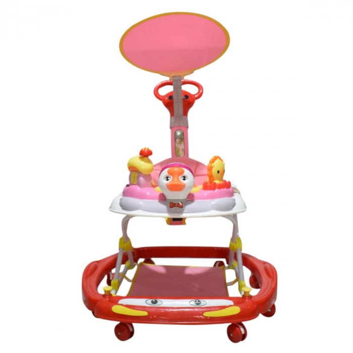 2 in 1 Cute Duck Musical Baby Walker 678-1