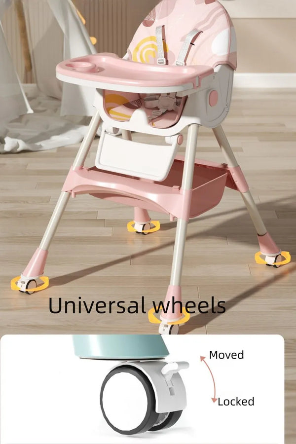 Kidilo 3-in-1 High Chair Multifunctions-BZ-8131