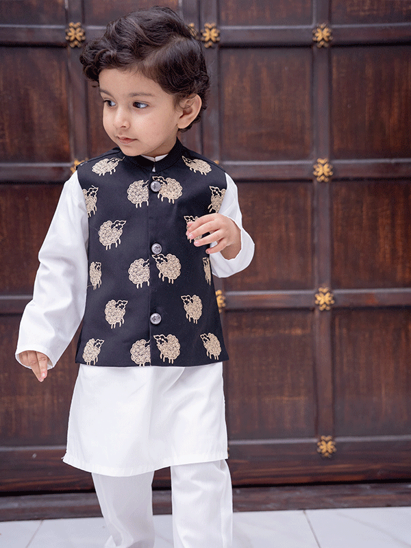 Black Sheep 3 Piece Eastern Dress  (6-36M)