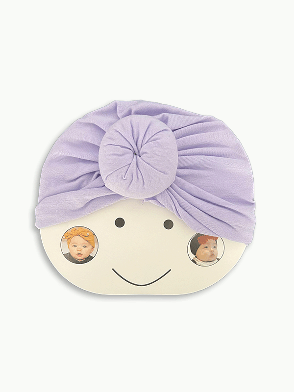 Solid Turban Cap