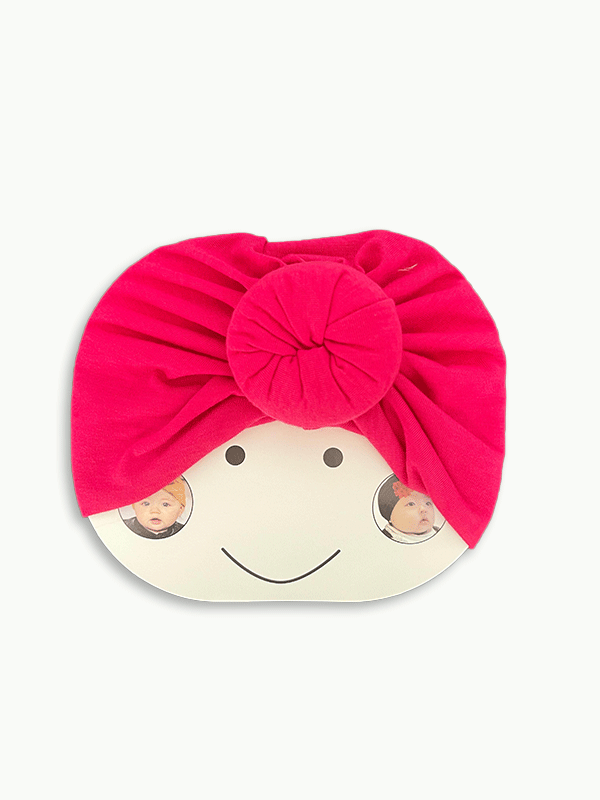 Solid Turban Cap