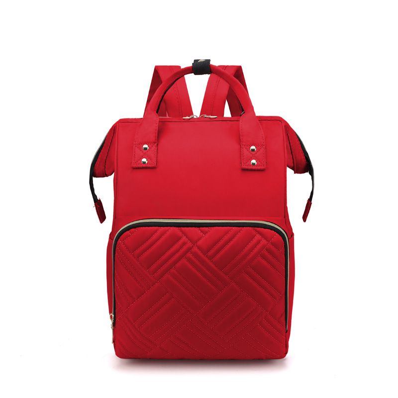 Mommy Shoulder Diaper Bag Red-DB123