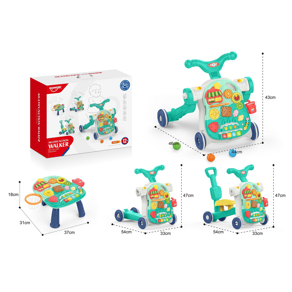 4-In-1 Baby Multifunction Walker