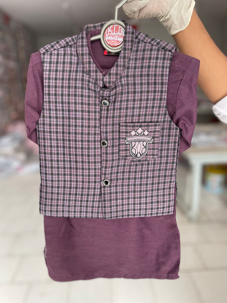 SK44-Shalwar Kamiz with Waistcoat