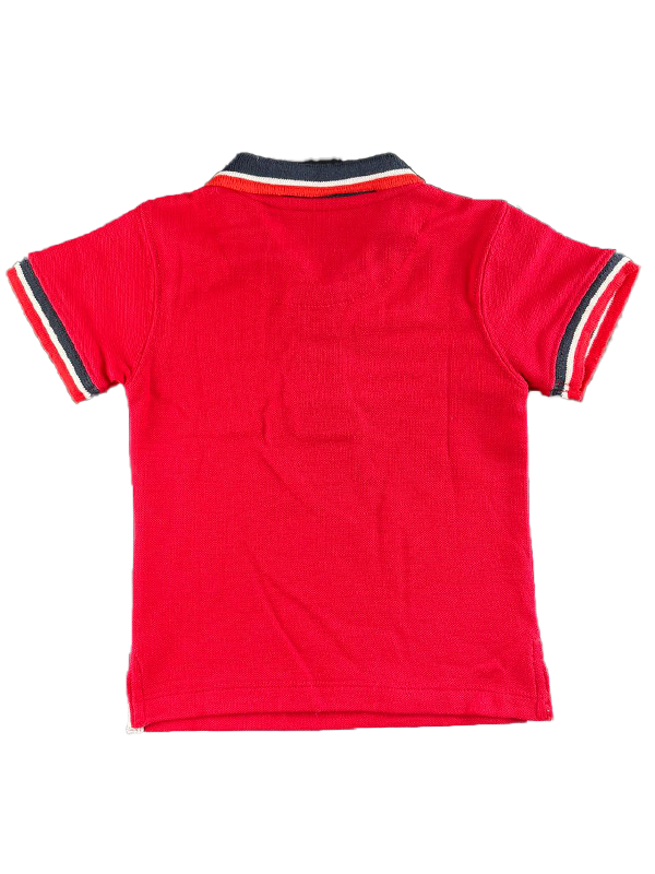 B414-Polo Red