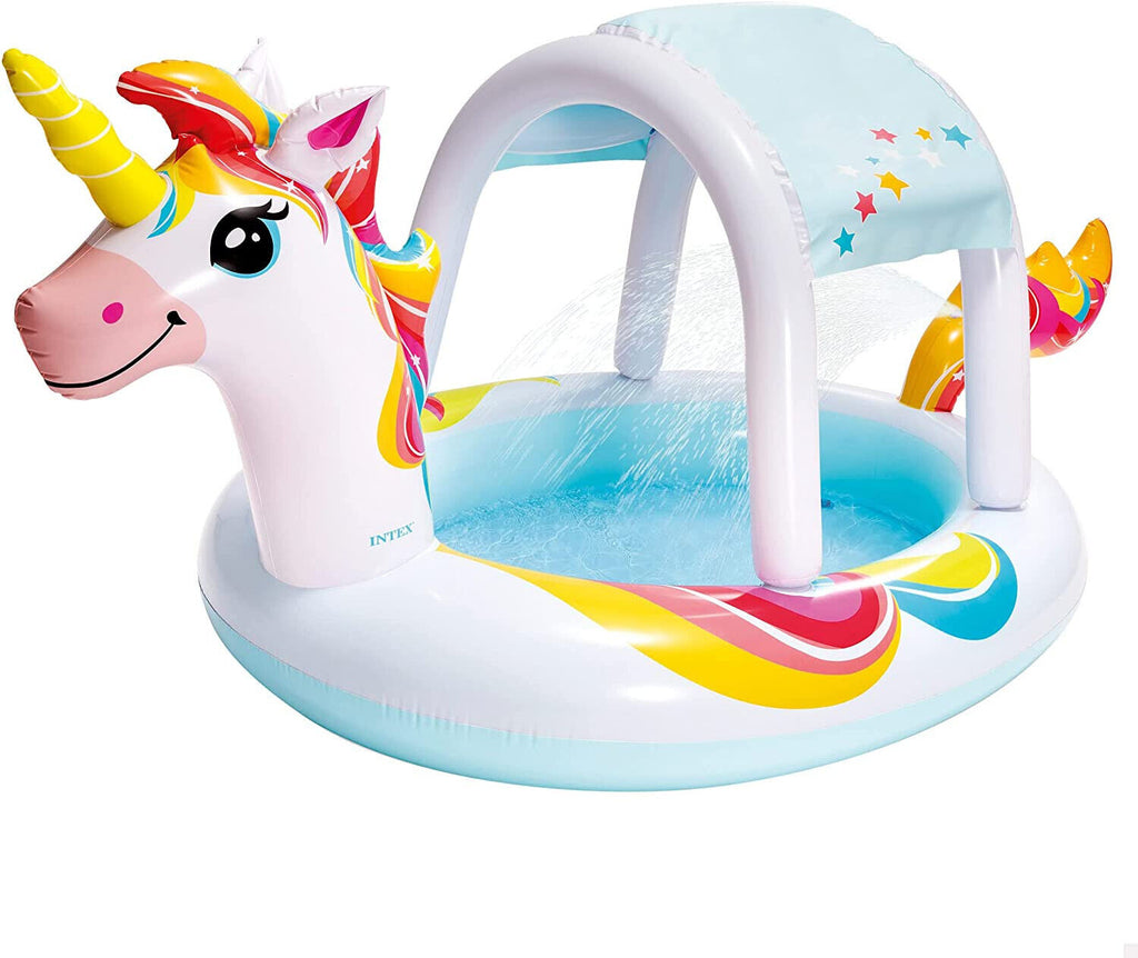 Unicorn Inflatable Spray Kiddie Pool 58435