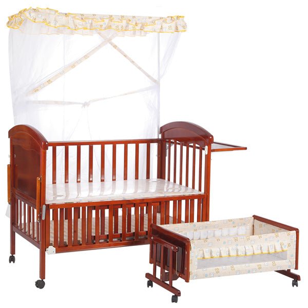 SereneSleep Baby Wooden Cot-BZ-612