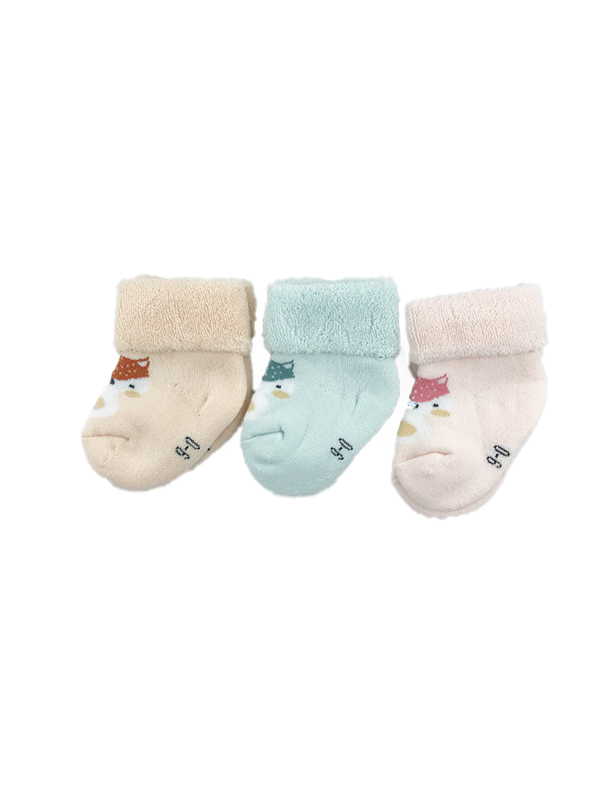 SH58-Pack of 3-Baby Socks