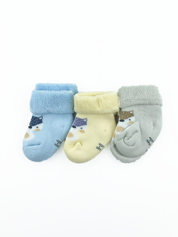 SH58-Pack of 3-Baby Socks