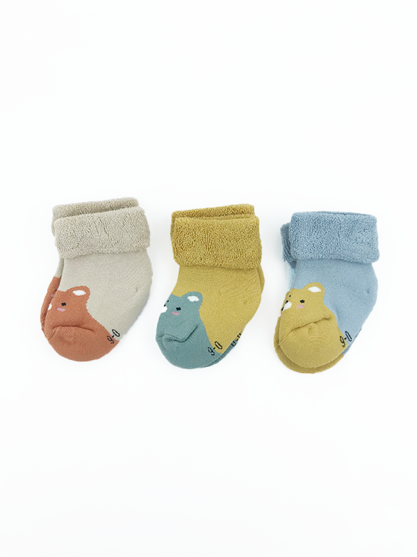 SH56-Pack of 3-Baby Socks