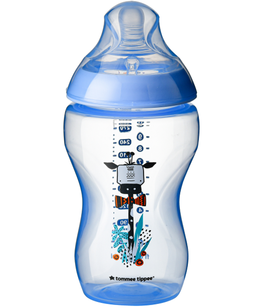 340ML/12OZ Tinted Bottle Blue Tommee Tippee 422697