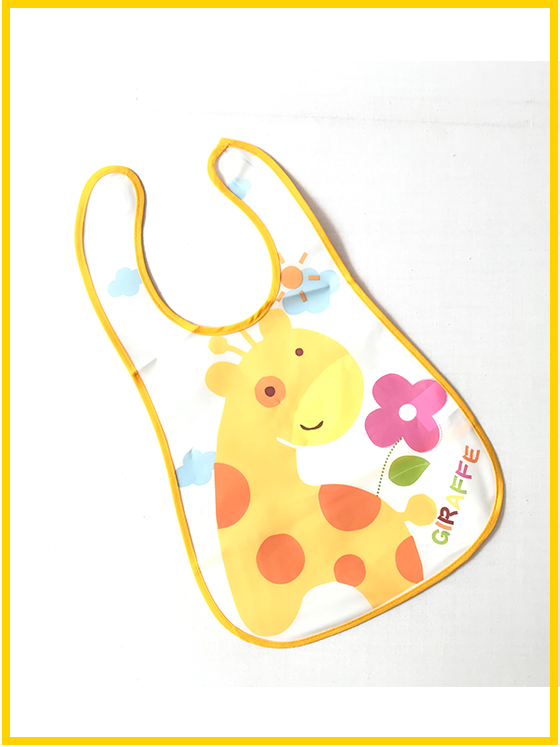 BB12-Cute Plastic bibs