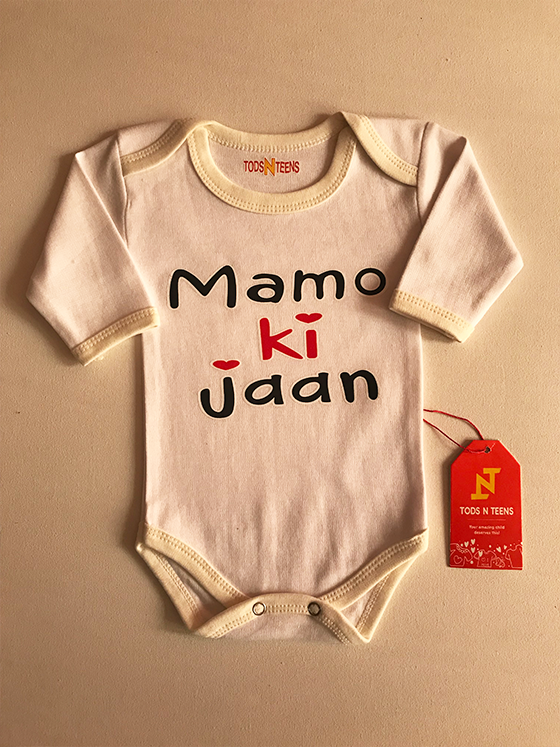 Mamu ki clearance jaan baby dress